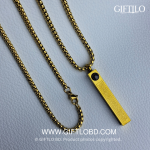 Ayat Al-Kursi Lens Locket 3-in-1 Combo (Gold Colour)