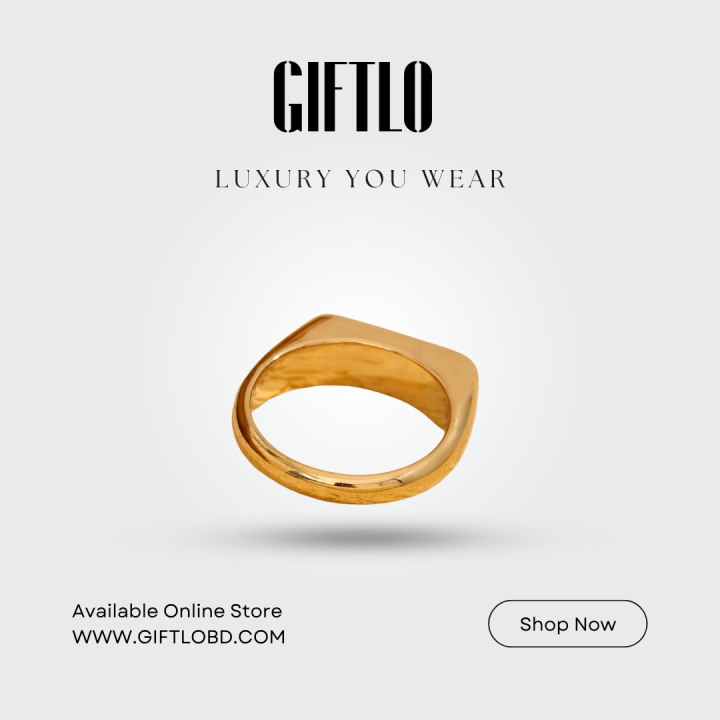 Eclipse Ring – Gold Edition | Giftlo Exclusive